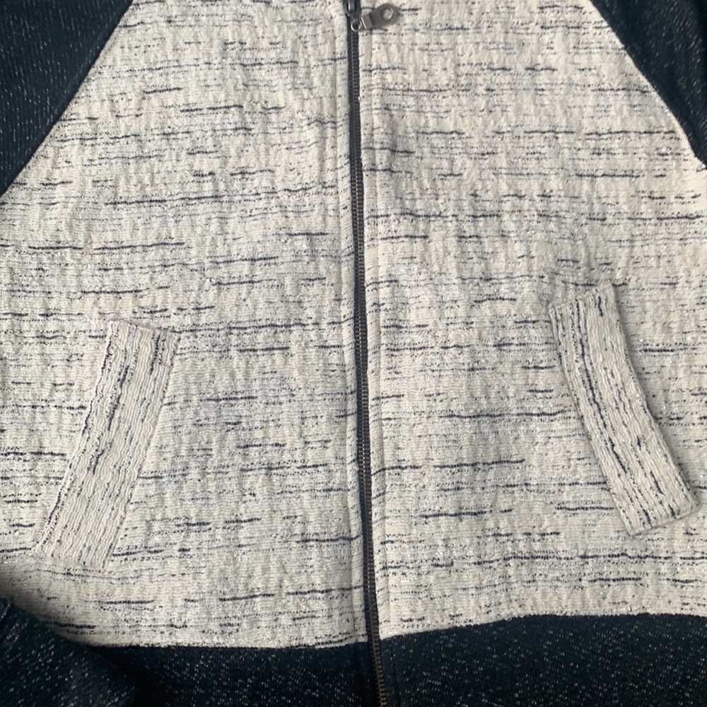 Dolan Mixed Material Sweater - image 4